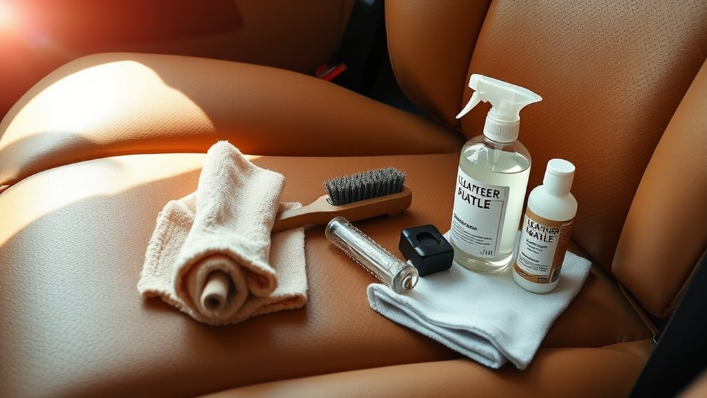 regular leather seat maintenance