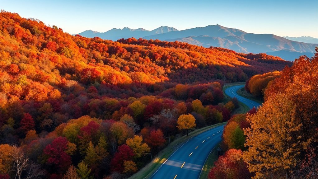 scenic drives throughout seasons