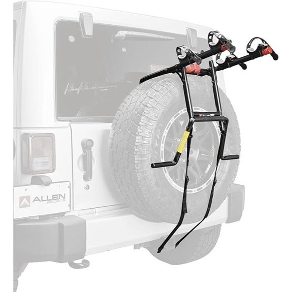 Allen Sports Premier 2-Bike Spare Tire Rack S302