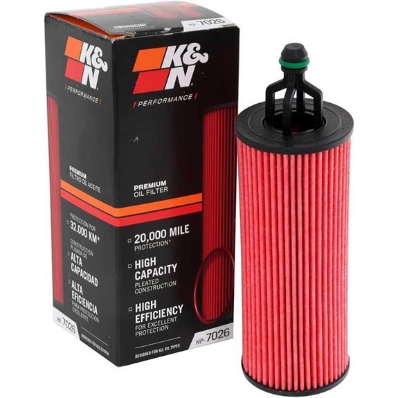 K&N Oil Filter (HP-7026) for Select Chrysler/Dodge/Jeep/RAM