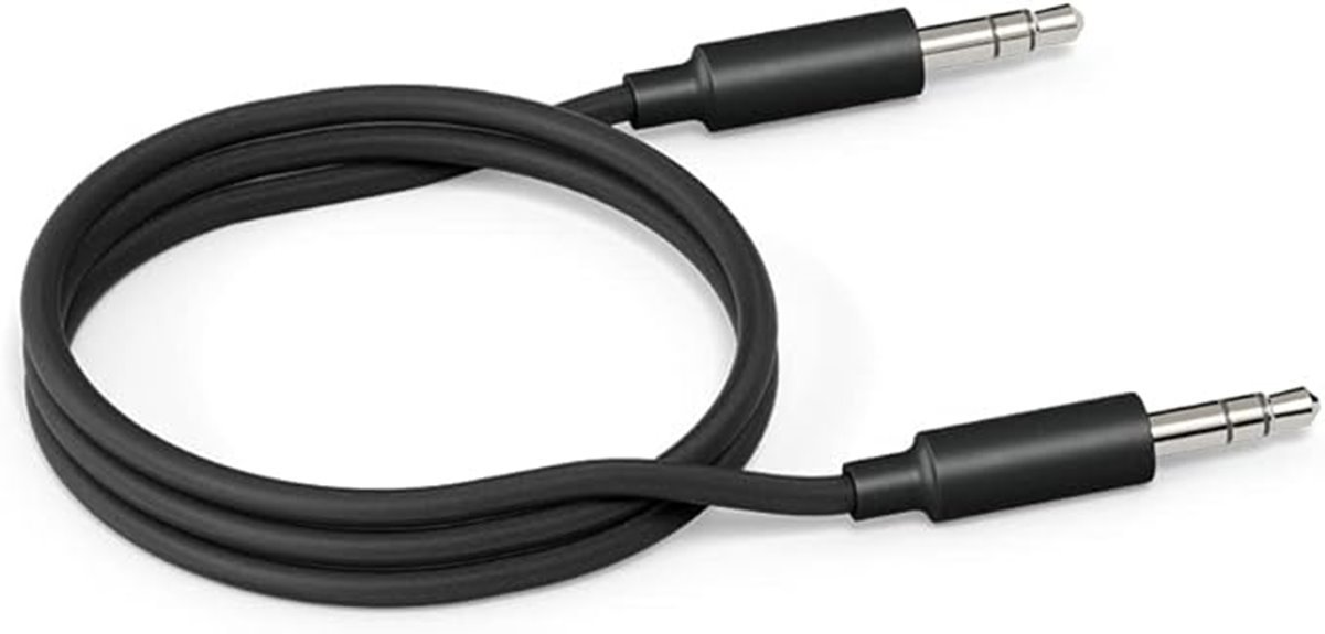 echo auto audio connection cable