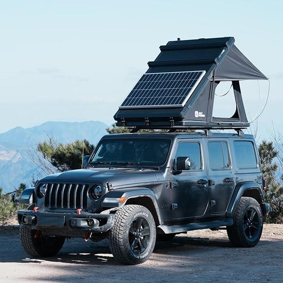 Rooftop Tent Hard Shell for Jeep and SUV