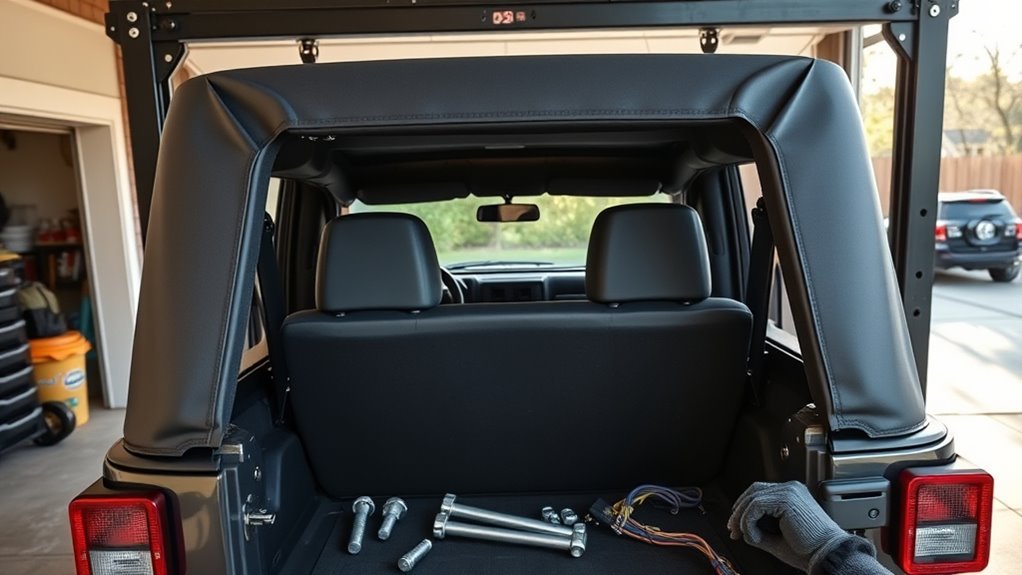 hardtop benefits require modifications