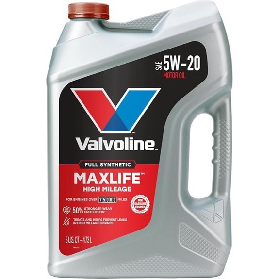 Valvoline MaxLife High Mileage Full Synthetic 5W-20 Motor Oil 5 Quart