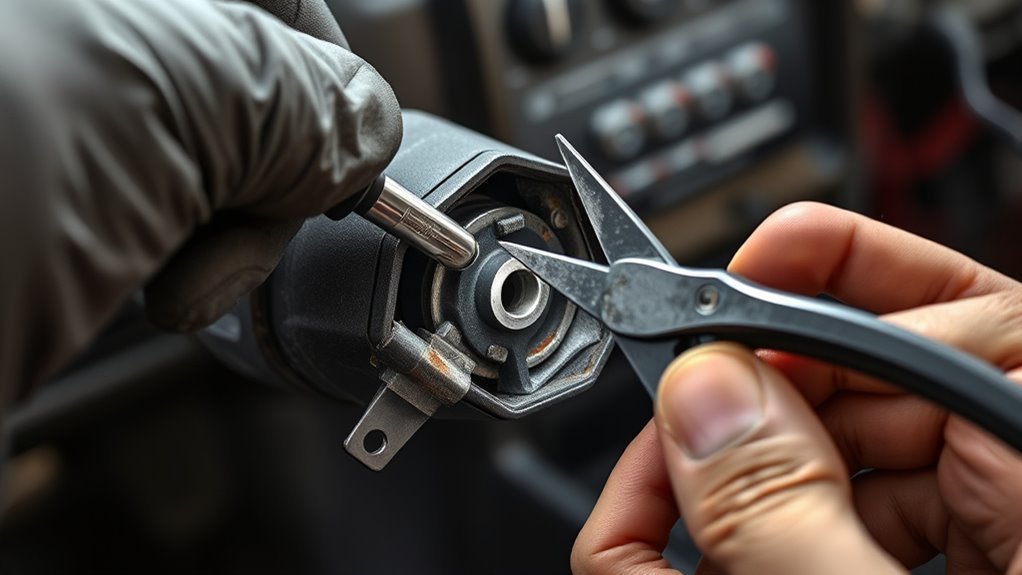 ignition cylinder removal tips