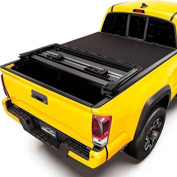 Soft Tri-Fold Tonneau Cover for Jeep Gladiator JT 5FT Bed