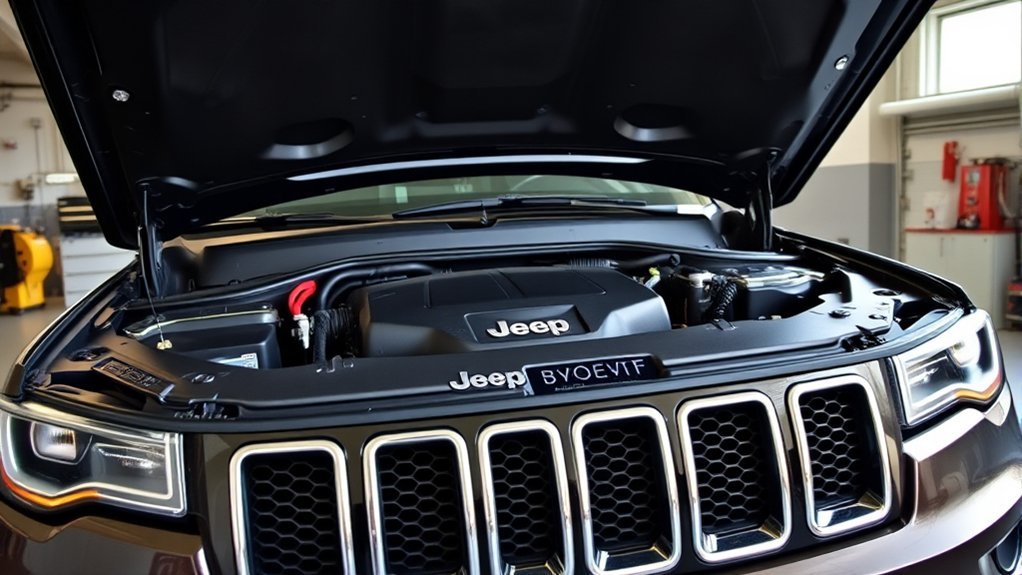 jeep grand cherokee battery location