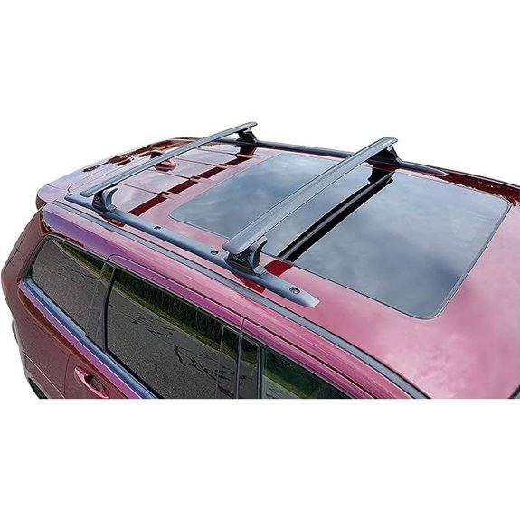 BRIGHTLINES Aluminum Roof Rack Crossbars for Jeep Grand Cherokee