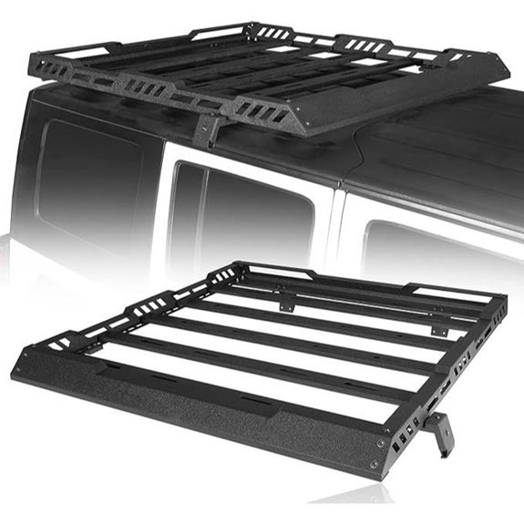 Hooke Road Jeep JK Roof Rack Cargo Basket (2007-2018)