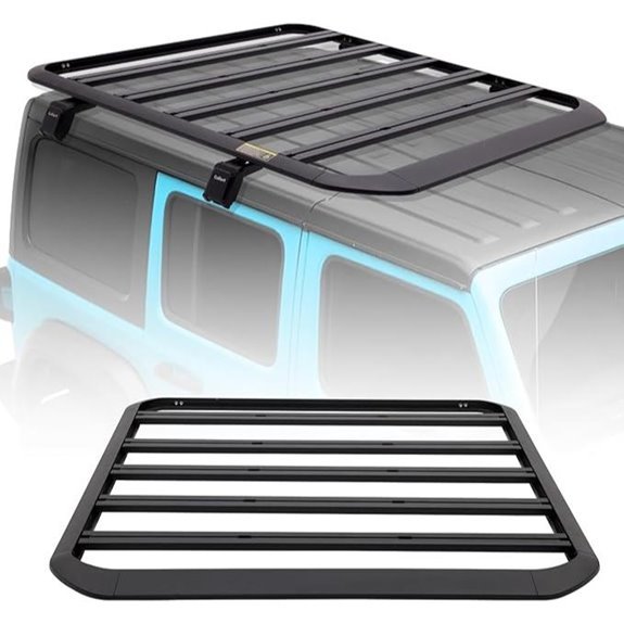 CALLIERT Half Roof Rack Kit for Jeep Wrangler JL & Gladiator JT