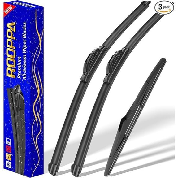 Jeep Wrangler Windshield Wiper Blades 3-Pack (15/15/13)