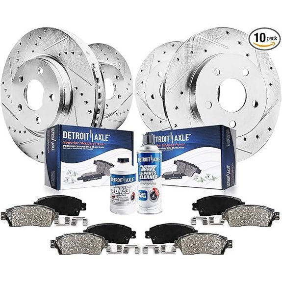 Detroit Axle Brake Kit for 2007-2017 Jeep Wrangler