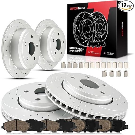 Torchbeam Brake Kit for Jeep Wrangler 2007-2018