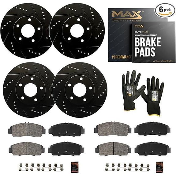 MAX Advanced Brakes Kit for 2007-2018 Jeep Wrangler (JK)