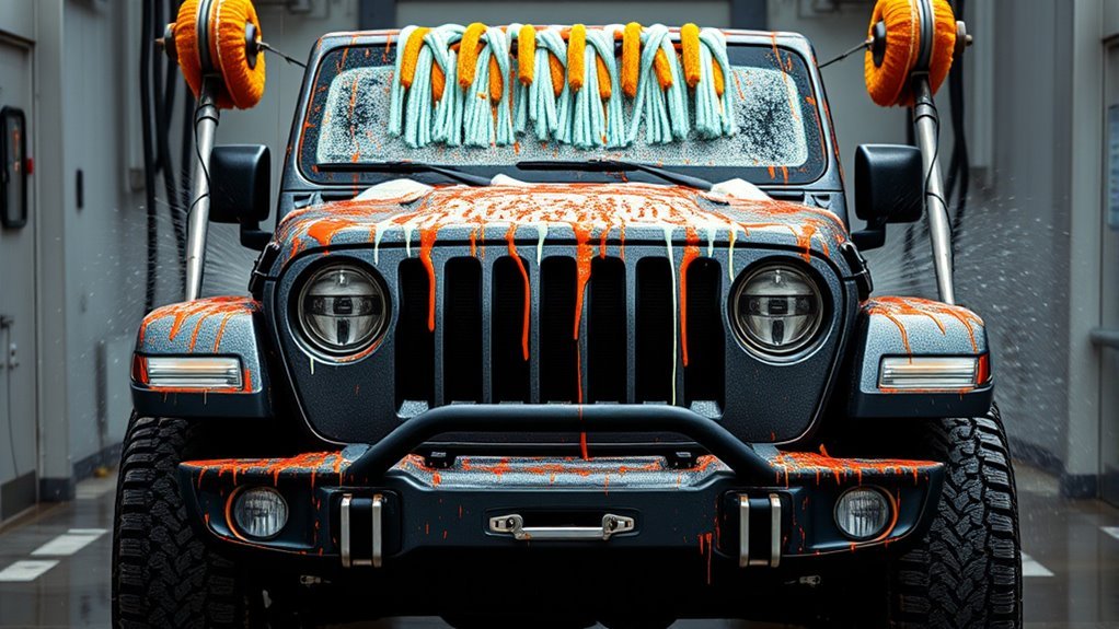 jeep wrangler car wash tips