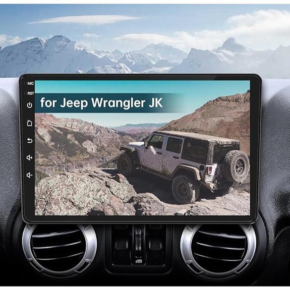 10.1 Car Radio for Jeep Wrangler with Wireless CarPlay/Android Auto