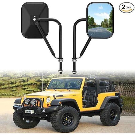 Door Off Mirror for Jeep Wrangler JK JL Unlimited