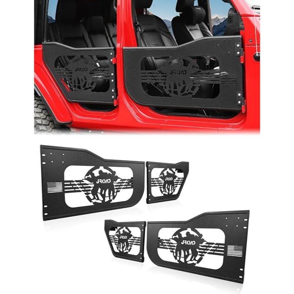 JROAD Jeep Wrangler JL Gladiator Half Doors (2018-2026)