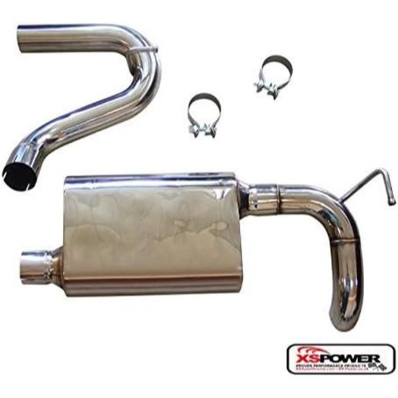 Axle-Back Catback Exhaust for Jeep Wrangler JK
