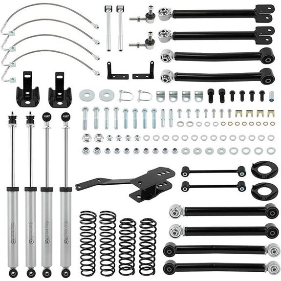 4 Lift Kit for Jeep Wrangler JKU (2007-2018)