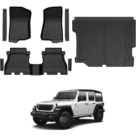 Floor Mats for Jeep Wrangler JL 2018-2026 (4-Door)
