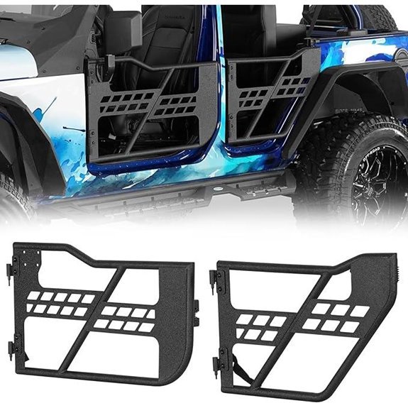 Hooke Road Half Doors for Jeep Wrangler JL & Gladiator JT