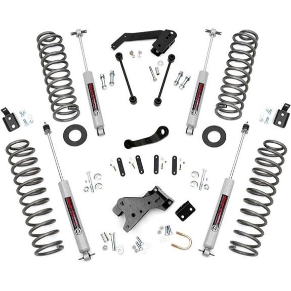 Rough Country 4 Lift Kit for 2007-2018 Jeep Wrangler JK Unlimited - 68140