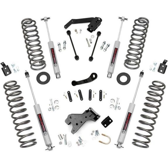 Rough Country 4 Lift Kit for 2007-2018 Jeep Wrangler JK 2-Door - 68230