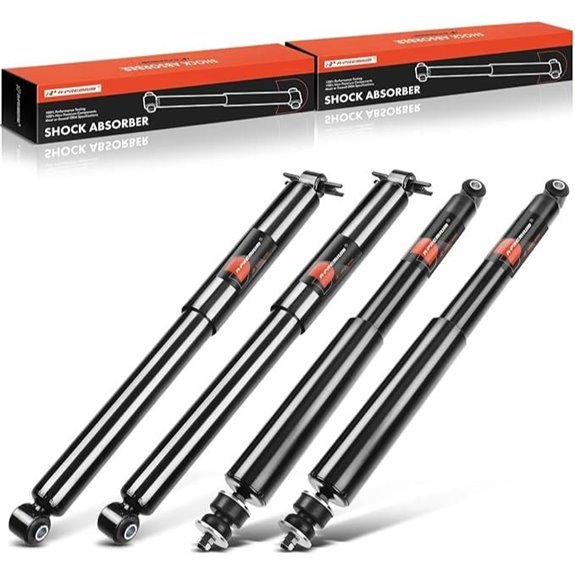 A-Premium 4-Piece Shock Absorber Set for Jeep Wrangler