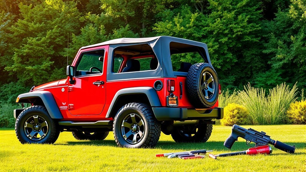jeep wrangler soft top installation