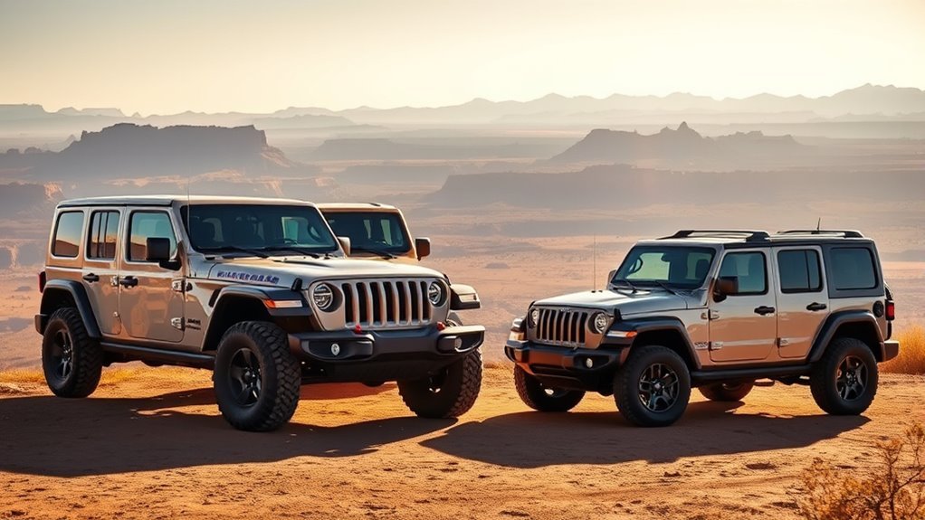 jeep wrangler sub models explained