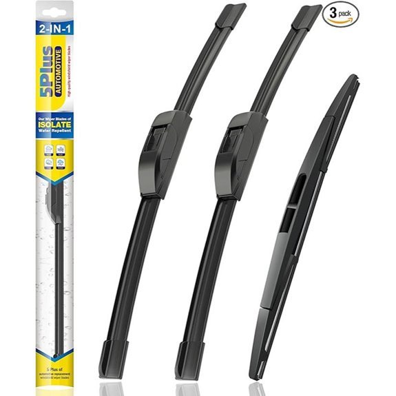 5 PLUS Windshield Wiper Blades for Jeep Wrangler