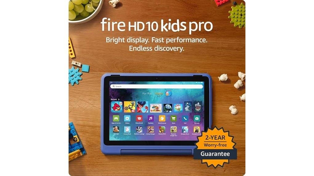 kid friendly tablet features highlighted