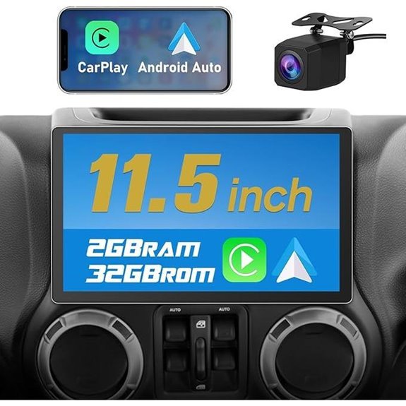 11.5 Touch Screen Android Car Radio for Jeep Wrangler JK