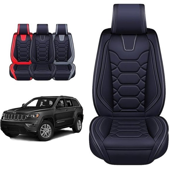 OASIS AUTO Jeep Grand Cherokee Leather Seat Covers