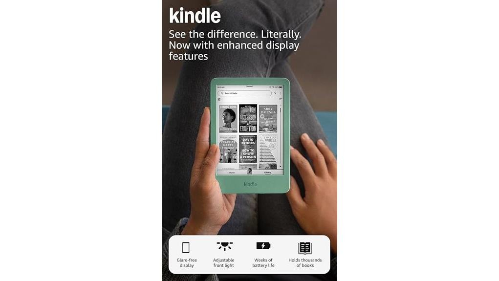 lightweight portable reading experience