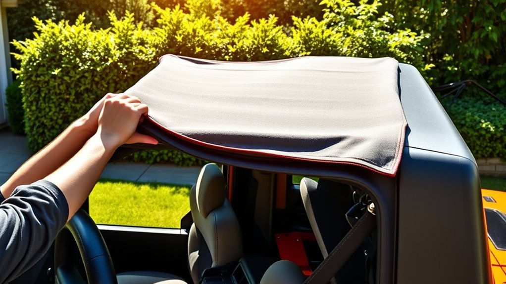 maintain your soft top