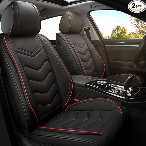 Car Seat Covers for Jeep Renegade 2015-2026 (Nappa Leather Black)