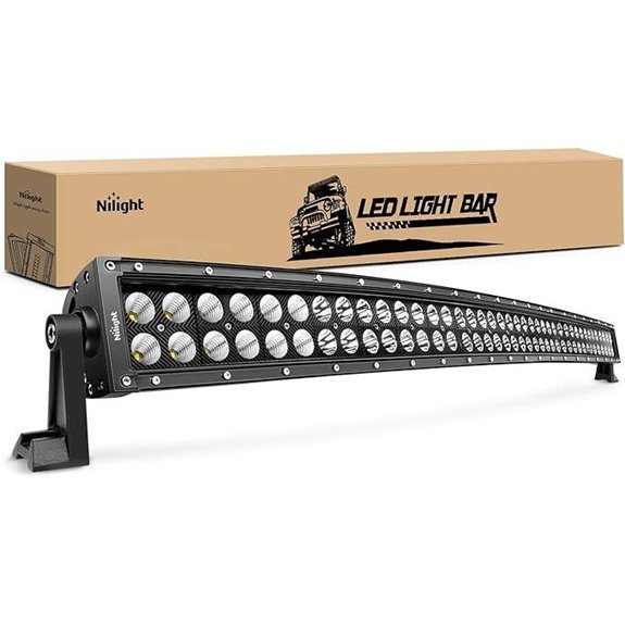 Nilight 42 240W LED Light Bar for Off-Road Vehicles