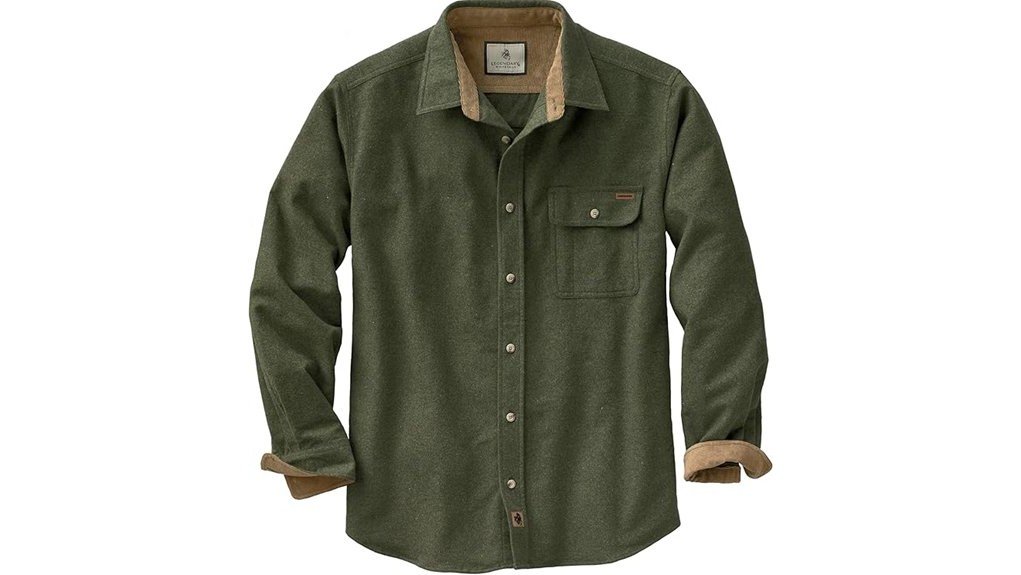 quality flannel shirt review