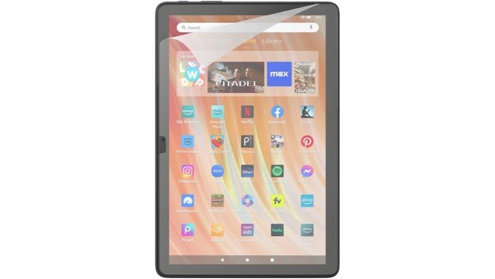 screen protection for fire
