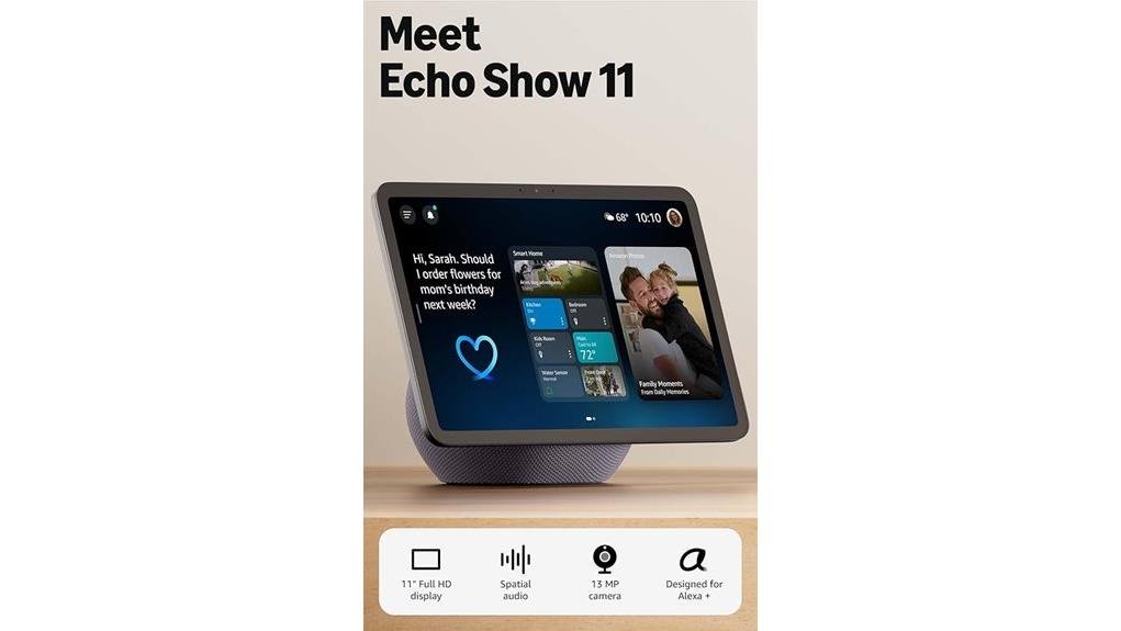 smart display with versatility