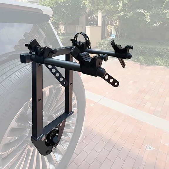 PENSUN Spare-Tire Bike Rack for Jeep Wrangler & Gladiator