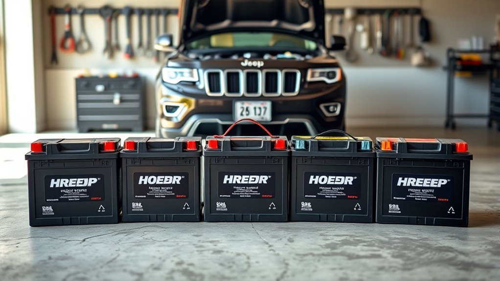 top batteries for jeep