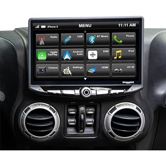 STINGER HEIGH10 10 Touchscreen Radio for Wrangler JK (STH10JK)