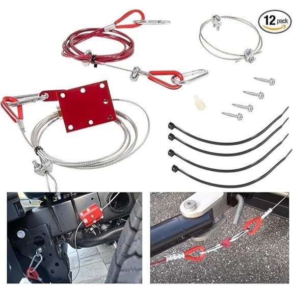Universal Break Away Device for Towed Vehicle Braking