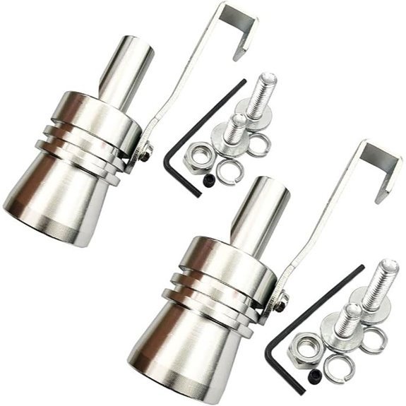 DEVMO XL Aluminum Turbo Sound Exhaust Muffler (2-Pack)