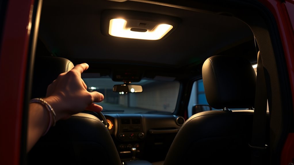 turn off jeep lights