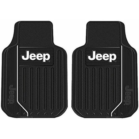 Plasticolor 001469R01 Jeep Black Universal Floor Mat