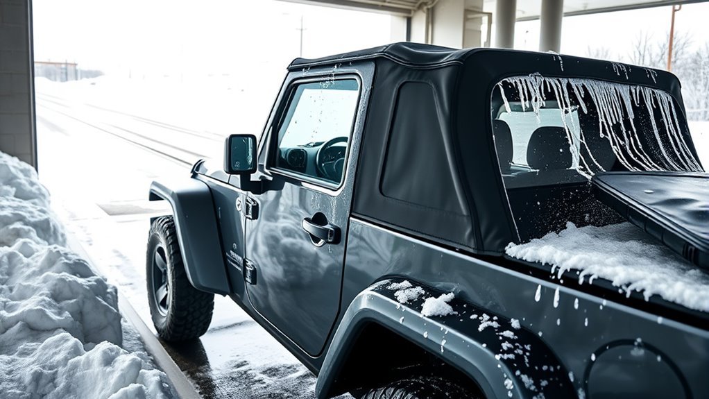 winter soft top care